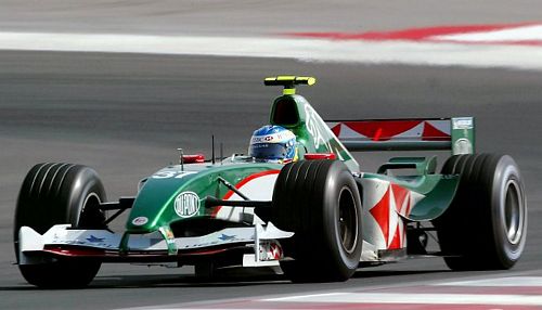 Jaguar R5 as driven in the Friday practice session