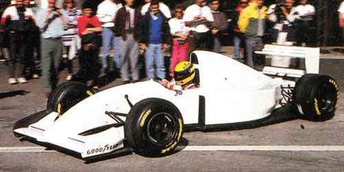1:43 Scale Mclaren Lamborghini MP4/8B Test Car Estoril 28/9/93 - Ayrton Senna Pre-Order