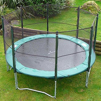 Unbranded 14ft Jumping Star Trampoline and Enclosure
