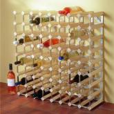 Traditional wood and steel construction that lets you extend your cellar as you build your collectio