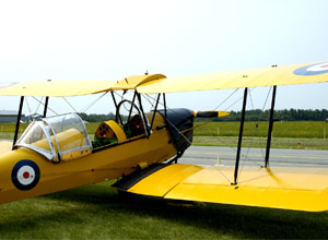Unbranded 15 minute Tiger Moth flying lesson