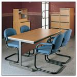 153cm Wide Conference Table-Cherry
