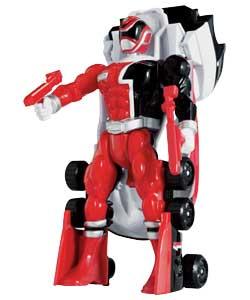 Each 16.5cm Power Ranger can morph from Power Ranger mode to a cool vehicle. All figures are fully