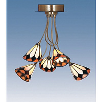 Unbranded 1725 5AB - Tiffany Ceiling Light