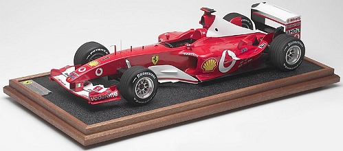 A stunning hand-built 1:8 scale replica of Michael Schumachers Japanese Grand Prix specification