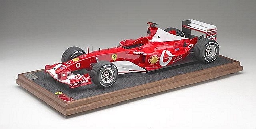 A stunning hand-built 1:8 scale replica of the Spanish Grand Prix specification Ferrari F2003-GA