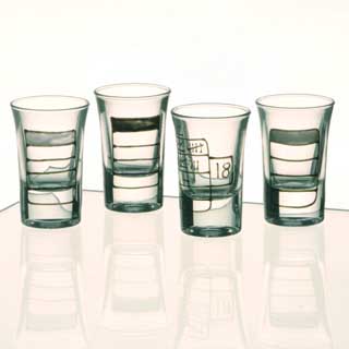 18th Birthday Tally Shot Glasses