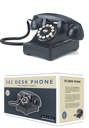 First introduced in 1937, the Desk Phone makes a statement of style, grace and elegance. Designed by