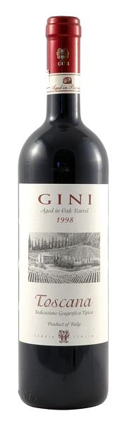 Unbranded 1998 Toscana - Oak Aged (Super Tuscan) - Rosso
