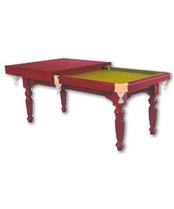 2 in 1 Slate Bed Snooker Table/Dining Table