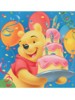 20 2-Ply Lunch Napkins - Winnie The Pooh Birthday