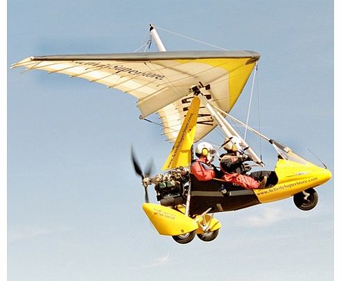 20 Minute Microlight Flight Experience This fabulous Microlight Flight Experience gives you 20 minutes flying time in a microlight. The whole experience lasts for approximately an hour. First you will be briefed by an instructor before taking to the 