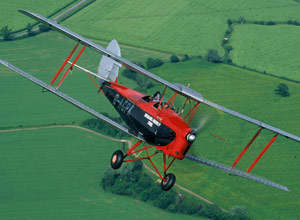 20 minute teen Tiger Moth flying lesson
