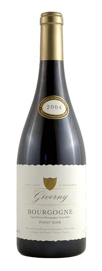 Unbranded 2004 Bourgogne Pinot Noir - Giverny - Colombier