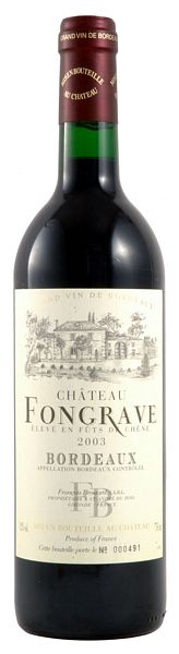 Unbranded 2005 Merlot - Chandacirc;teau Fongrave - Gold Medal Winner