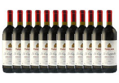 Unbranded 2007 Adnams Tuscan Red, La Cappella 12-bottle case offer