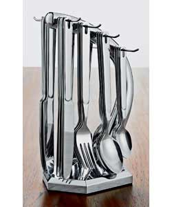 Unbranded 24 Piece Arch Hanging Cutlery Set with 2 Free Place Settings