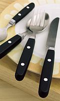 24-Piece Bistro Cutlery & 5-Piece Knife Set