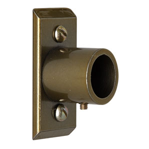 Recess bracket for the 25mm Brass tone pole