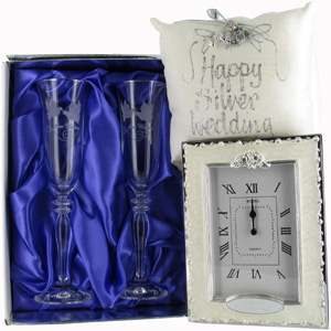 We at A1 Gifts have the answer to your `Silver Wedding Anniversary Gift Buying` prayers as we have d
