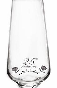 This Stunning Hand Made 25th Silver Wedding Anniversary 24% lead Crystal Vase is exclusive to A1Gifts   Designed and supplied by Amador Designs  Specialist UK designers in quality occasion gifts. A product we are extremely proud to offer. These have 