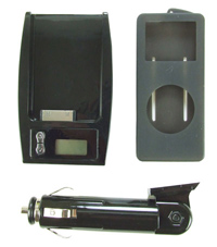 3 - in - 1 Tune-Free Car Kit For iPod Nano (Black)