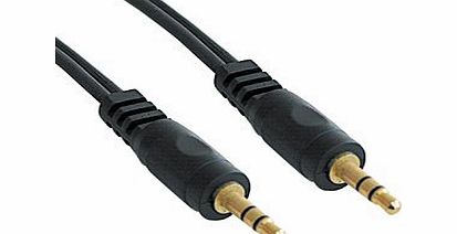 Unbranded 3.5mm Male Stereo Jack To Jack Audio Cable Gold