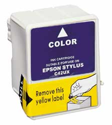 3 Colour Cartridge for Epson Stylus C42  C44UX