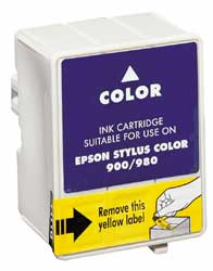 3 Colour Cartridge for Epson Stylus Color 900
