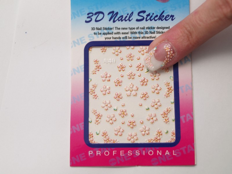 3-D stickers