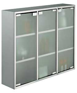 Unbranded 3 Door Stainless Steel Cabinet