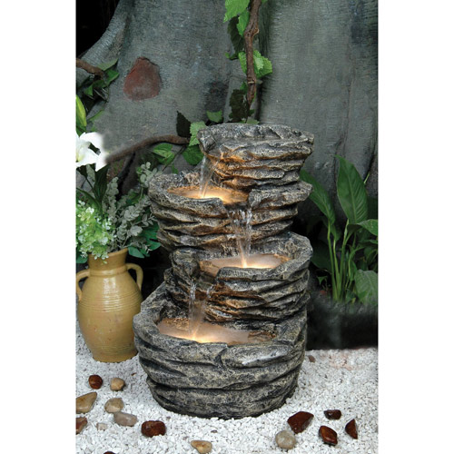 Perfect for creating a focal point in the garden  or to simply add the soothing sound of flowing wat