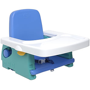 A 100% dishwasher safe booster seat with multiple