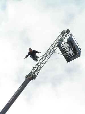 3, 2, 1, BUNGEE! These are the last words you will hear before launching yourself from a 300ft platf
