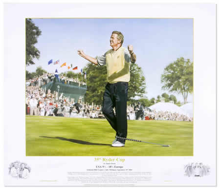 35TH RYDER CUP COLIN MONTGOMERIE SIGNED