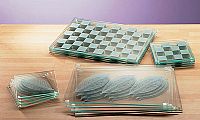 4 Glass Placemats and Coasters