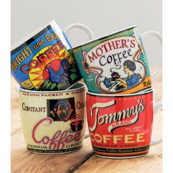 4 Nostalgia Mugs