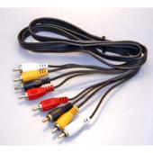 4 Phono To 4 Phono Cable