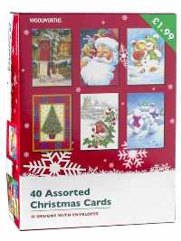 Christmas Cards - 40 Assorted Cards