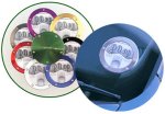 4000-34 Richbrook Aluminium Tax Disc Holder (Purple)