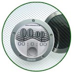 Richbrook Carbon Ultra-Lite Anodised Aluminium Tax Disc Holder (Satin Silver). All prices include