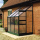 4and#39; x 6and#39; Aluminium Lean-to Greenhouse