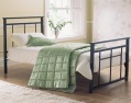 Super-modern styling with clean lines give this bedstead a totally contemporary feel
