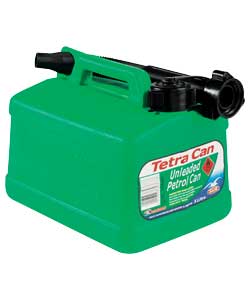 Complete with nozzle. Colour coded green for petrol.Plastic.Size (H)19.5, (W)19, (D)25.5cm.