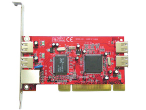 5 Port Gigabit LAN  USB 2.0 Combo PCI Card  Low