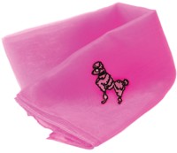 Unbranded 50s Pink Poodle Scarf