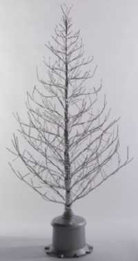 Christmas Trees - 5ft Silver Twig Tree