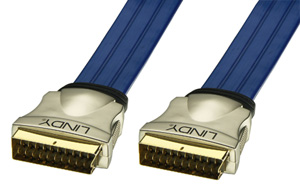 This superior quality Premium Gold SCART cable is ideal for pro AV and home cinema  use or as an upg