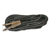 6.35 mm Mono Jack Plug To Plug 3 Metre Cable
