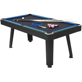The Majestic Pool table is a welcome step away from the traditional look. This slice of modern chic